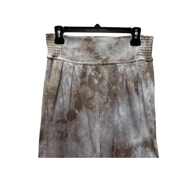 Sundry Womens Pleated Sweatpants Tie-Dye Elastic Waistband  Size 2 Made In USA - Picture 3 of 6